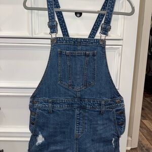 Old Navy Blue Denim Overalls